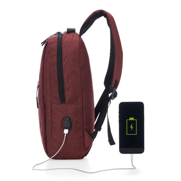 Mochila de Nylon USB 21L - Image 4